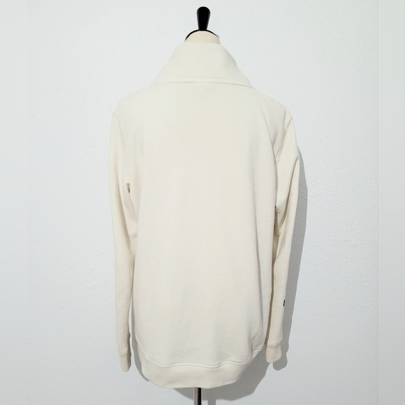 Victoria's Secret PINK Women's Sweatshirt 1/4 Zip Size Medium LOVE PINK logo - Picture 4 of 12